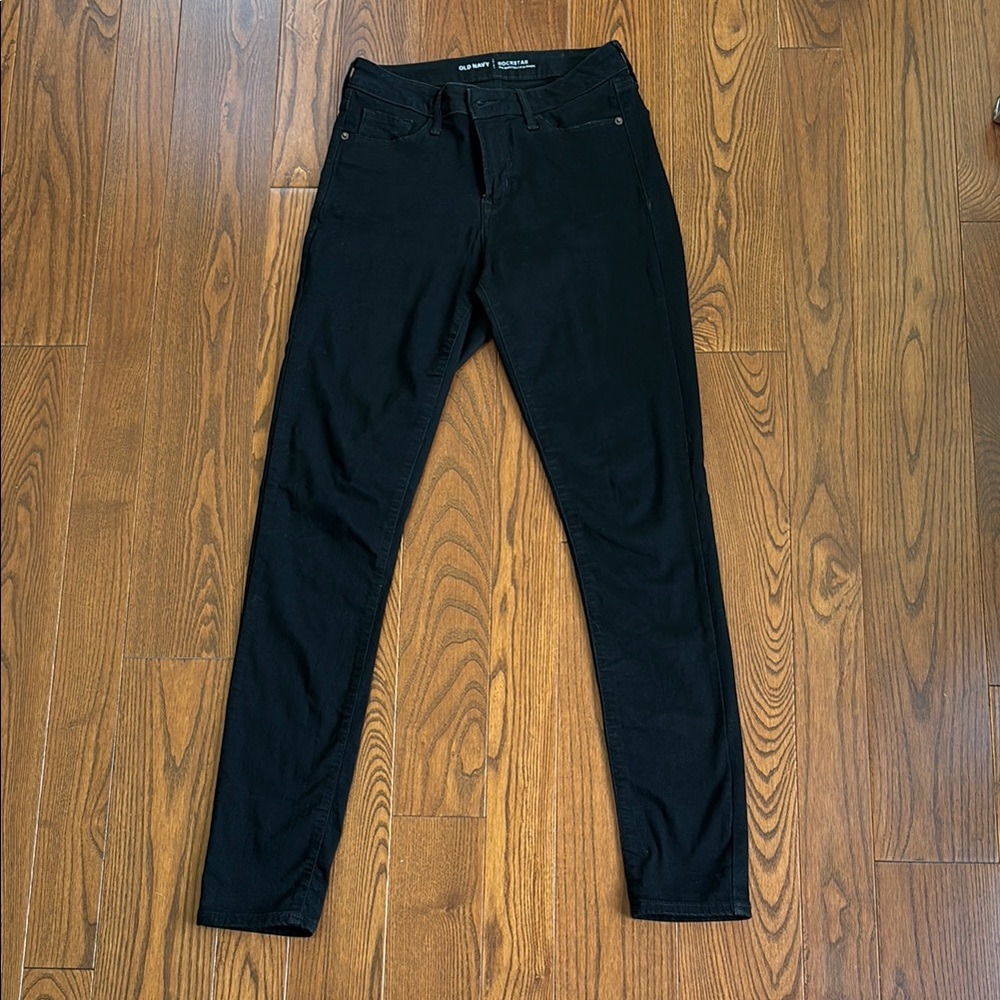 Black Skinny Jeans - Old Navy Rockstar